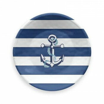 アボード メラミン樹脂 ノーティカルアンカー サラダプレート 22cm DN22912872