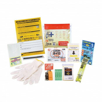 エピオス 車載用防災ポーチ12点セット CP-20 4311-029