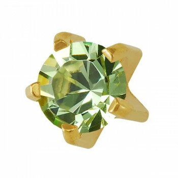 JPS セイフティピアッサー 耳用ロングタイプ ゴールドカラー(純金処理医療用ステンレス) 8月 7M108YL