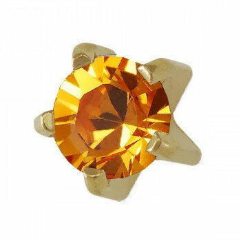 JPS セイフティピアッサー 耳用ロングタイプ シャンパンゴールド(純チタン処理医療用ステンレス) 11月 ..