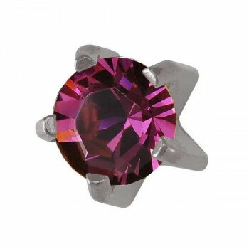 JPS セイフティピアッサー 耳用ロングタイプ シルバーカラー(医療用ステンレス) 2月 7M102WL