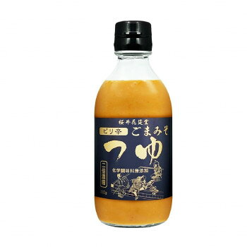 ポールスタア 桜井花筵堂 ピリ辛ごまみそつゆ 330g×10本