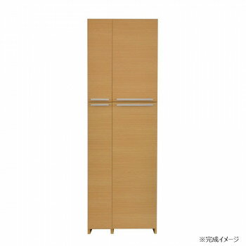 日本製組立家具 掃除機収納庫 CO-NC-1860T ナチュラル