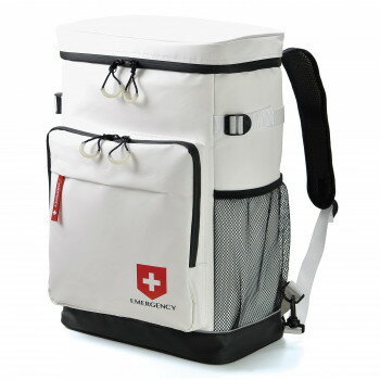 Rucksacks, Day Packs - EMERGENCY BACKPACK 防災リュックサック ホワイト 13-6185-01