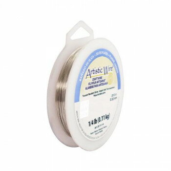 Artistic Wire(アーティスティックワイヤー) ロングスプールス(業務用) ノンターニッシュシルバー 0.25mm×約240m 30