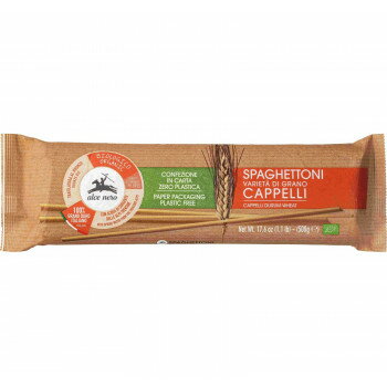 アルチェネロ　有機カッペッリ小麦・スパゲットーニ　500g　12個セット　C5-09B