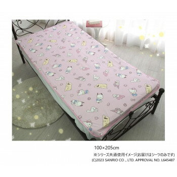 防水シーツ サンリオキャラMIX 100×205cm SS-31-207-46 防水シーツ サンリオキャラMIX 100×205cm SS-31-207-46