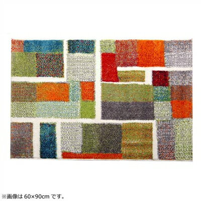 樂天商城 - 玄関マット トルコ製 ウィルトン織 『エデン』 レッド 約70×120cm 2042679