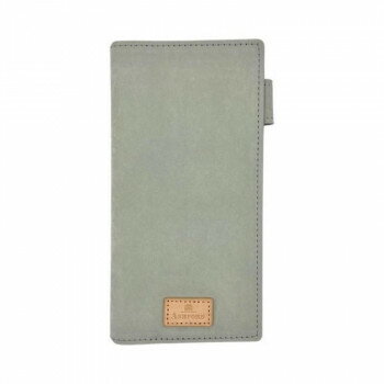 ASHFORD アシュフォード ミリクロス ダイアリーカバー L アイスグレー 8278-009