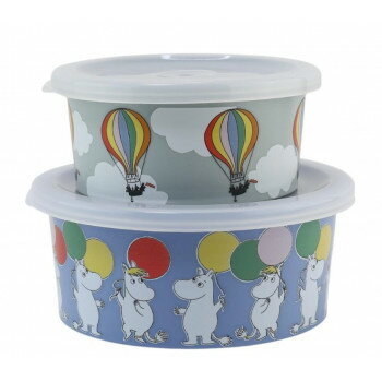 MOOMIN(ムーミン)　 スナックボックス2個セット Moomin Festivities RST330074