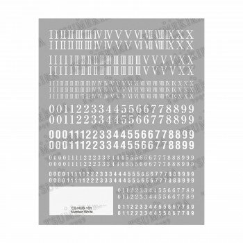ローマ数字とアラビア数字を1枚のシートに入れました。小サイズはミニアルファベットと一緒に使えるサイズです。サイズシートサイズ:78×97mm個装サイズ：8×12×1cm重量個装重量：7g素材・材質ポリエチレンフィルム生産国日本※掲載納期は目安であり、商品欠品の場合、お時間をいただいたり、完売の場合もございます。仕様・パッケージなどは予告無く変更となる場合もございます。一部メーカー・仕入れ先からの直送商品等は、沖縄・離島・北海道へは配送不可(又は送料加算)となる場合もございます。広告文責:株式会社ノースウェブ　Tel 0144-52-00184571544070263