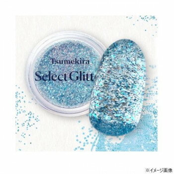 指甲貼紙 - TSUMEKIRA(ツメキラ)×maki セレクトフラッシュグリッター blue MAK-GLI-003