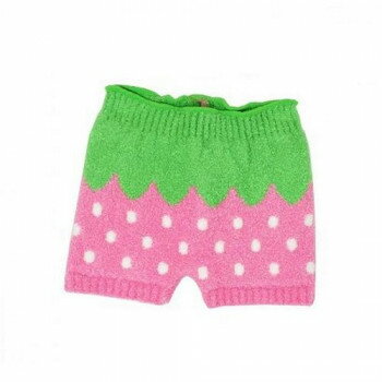 イチゴニットパンツ 子供用 90〜110cm ピンク 008603021