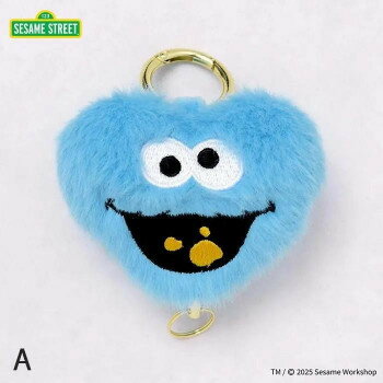 フラワーリング SESAME STREET セサミストリート カラビナ A・クッキーモンスター LSS-G001-A