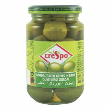 クレスポ クィーングリーンオリーブ　ホール 200g 12個セット 072002