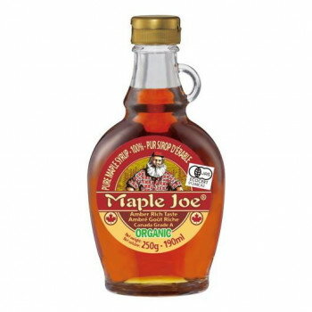 メープルジョー オーガニックメープルシロップ アンバー(リッチテイスト) 250g 12個セット 070073