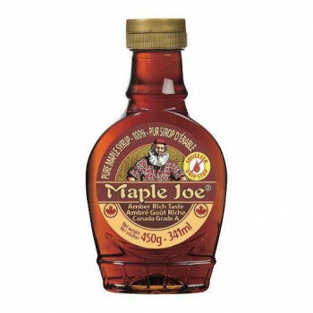 メープルジョー メープルシロップ アンバー(リッチテイスト)PET 450g 6個セット 070071