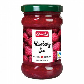 華やかな香りの、種のつぶつぶ食感がアクセントになった低糖度ラズベリージャム。内容量340gサイズ幅71×奥行71×高さ120mm個装サイズ：37.4×15×12.2cm重量528g個装重量：5300g仕様糖度45度賞味期間：製造日より540...