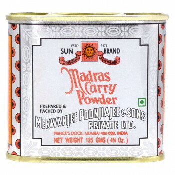 サン　ブランド カレーパウダー 125g 72個セット 0203-00001