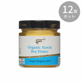 Bulgarian Bee はちみつ 有機アカシア 300g ×12個セット