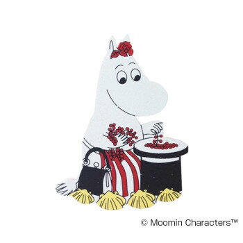 MOOMIN(ムーミン) 木製マグネット ムーミンママ ベリーと帽子 APM100165(3)
