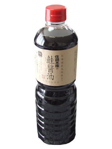 天然醗酵鮭醤油 （佐藤水産）