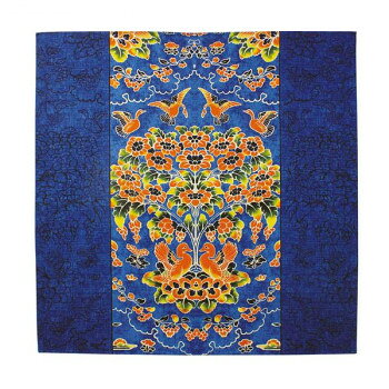 山田繊維　風呂敷(ふろしき)　112　和音　双鳥文　アイ　20402-308