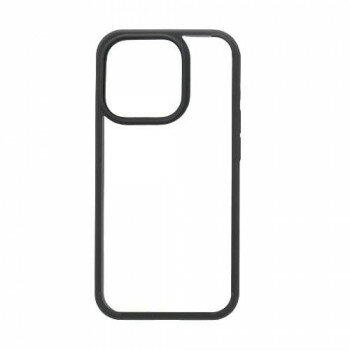 フラワーリング ハイブリッドケース シンプル SC15P001-BK(ブラック) (iPhone 15 Pro用)