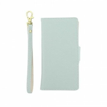 フラワーリング マルチスマホケース(ストラップ付き) シンプル SCM0047-BL(ブルー)