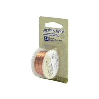 Rakuten - Artistic Wire(アーティスティックワイヤー) ナチュラル 0.5mm×約9.1m 24