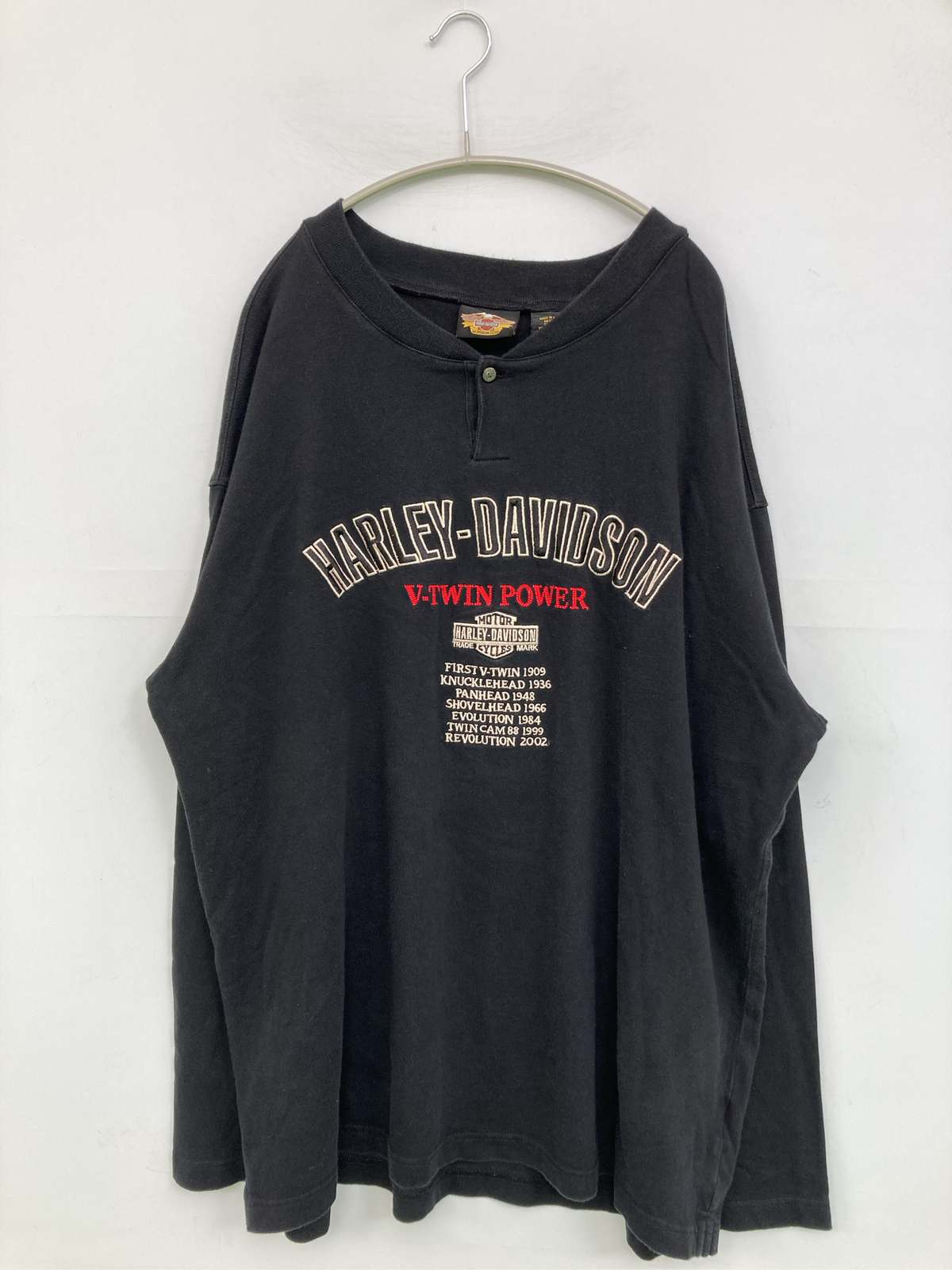 乐天商城 - 【中古】HARLEY-DAVIDSON ハーレーダビッドソン Tシャツ/カットソー XXL ブラック メンズ