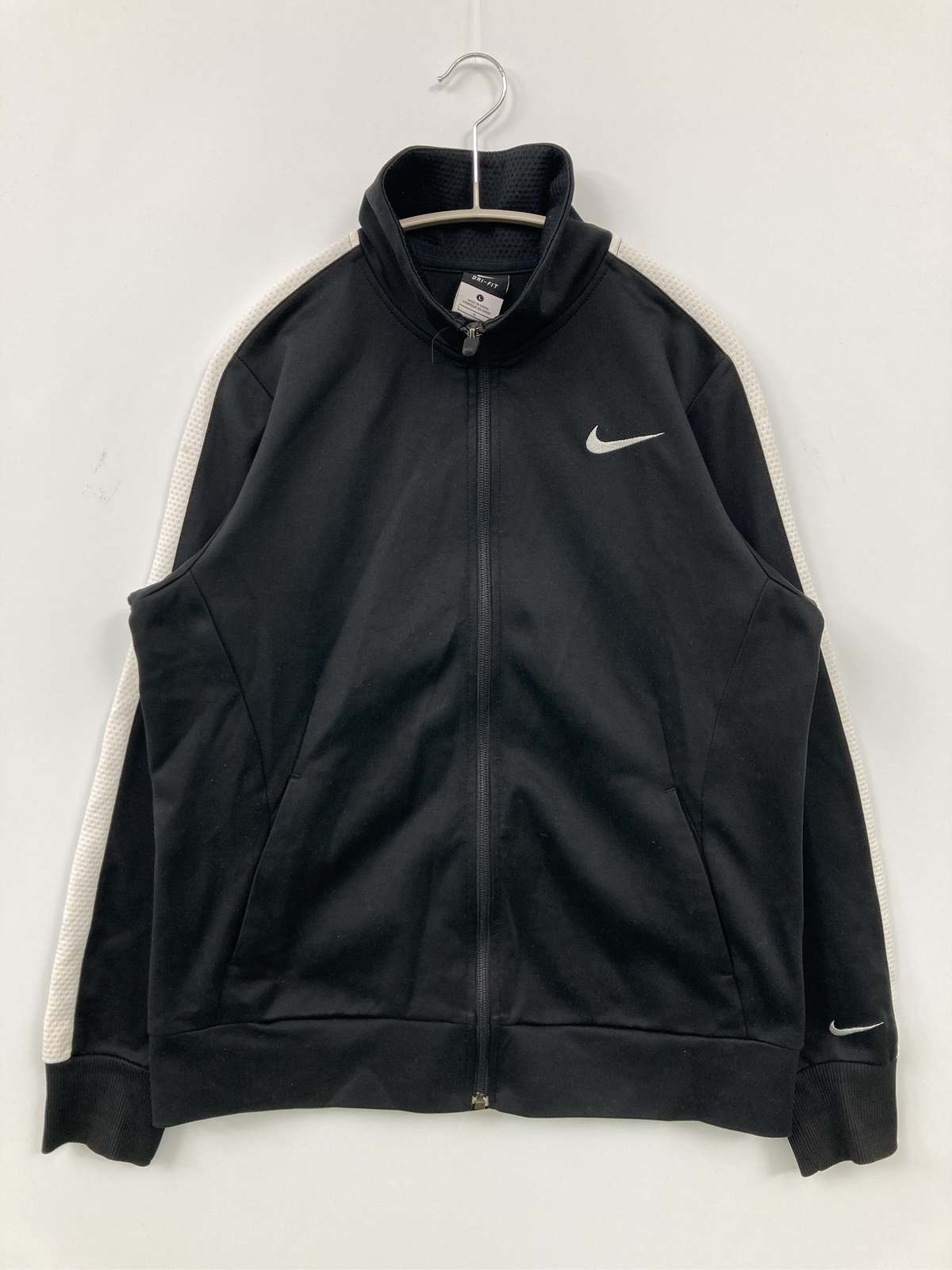 【中古】NIKE ナイキ ジャージ/トラックジャケット L ブラック メンズ
