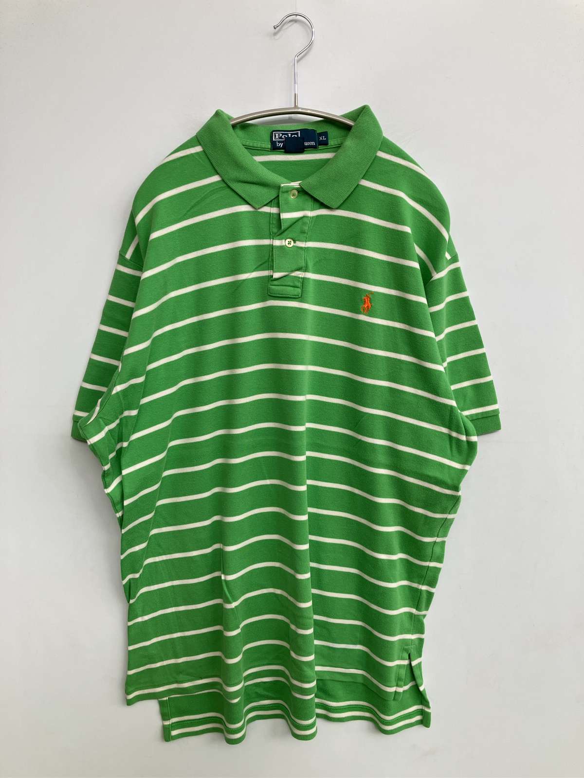 楽天市場】polo ralph lauren ボーダー グリーン（ポロシャツ