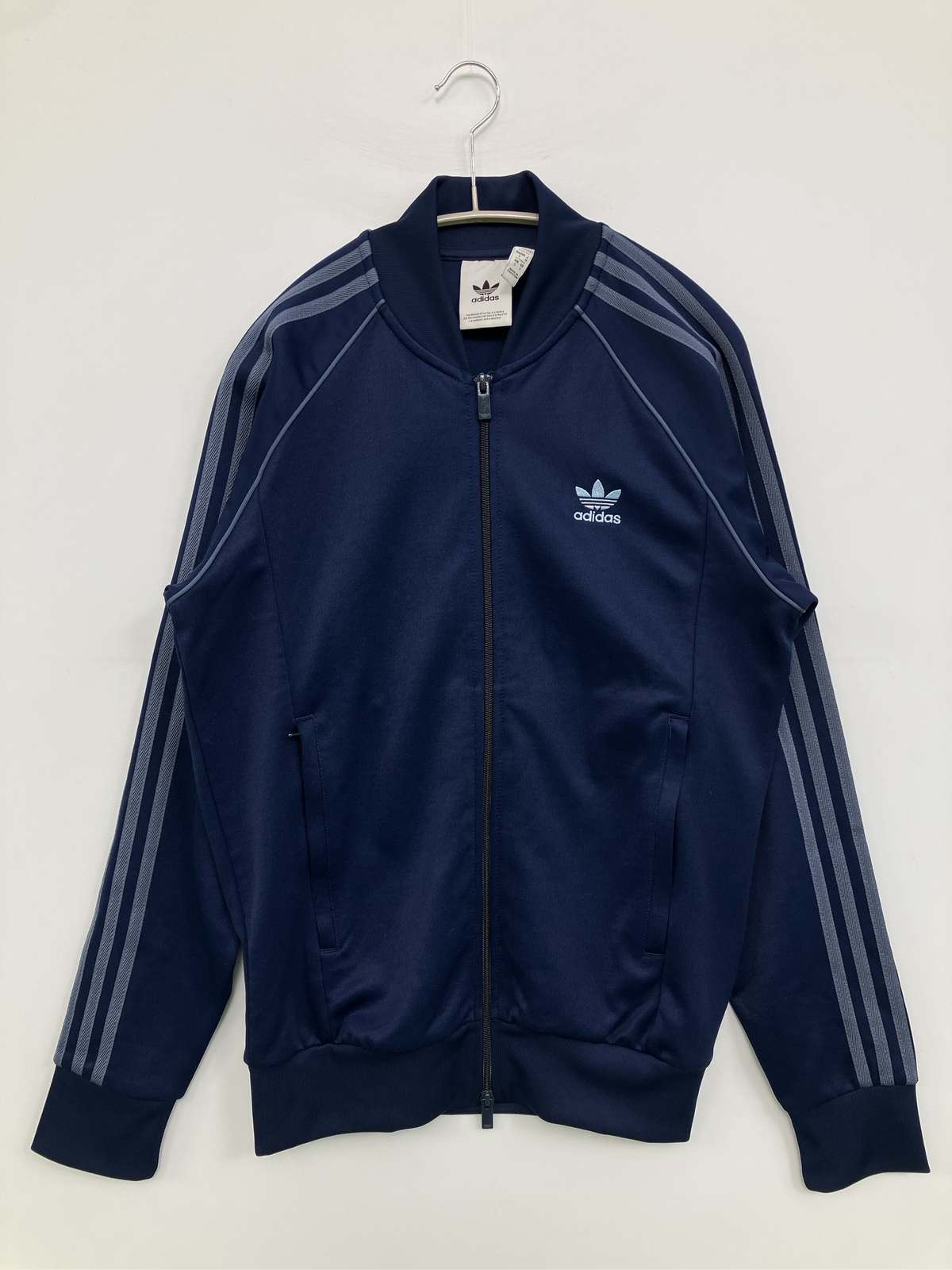 【中古】adidas アディダス ジャージ/トラックジャケット M ネイビー メンズ