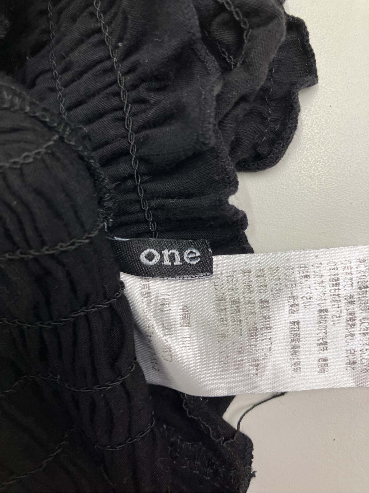【中古】One Way ワンウェイ キャミソール F ブラック 無地 カップなし レディース