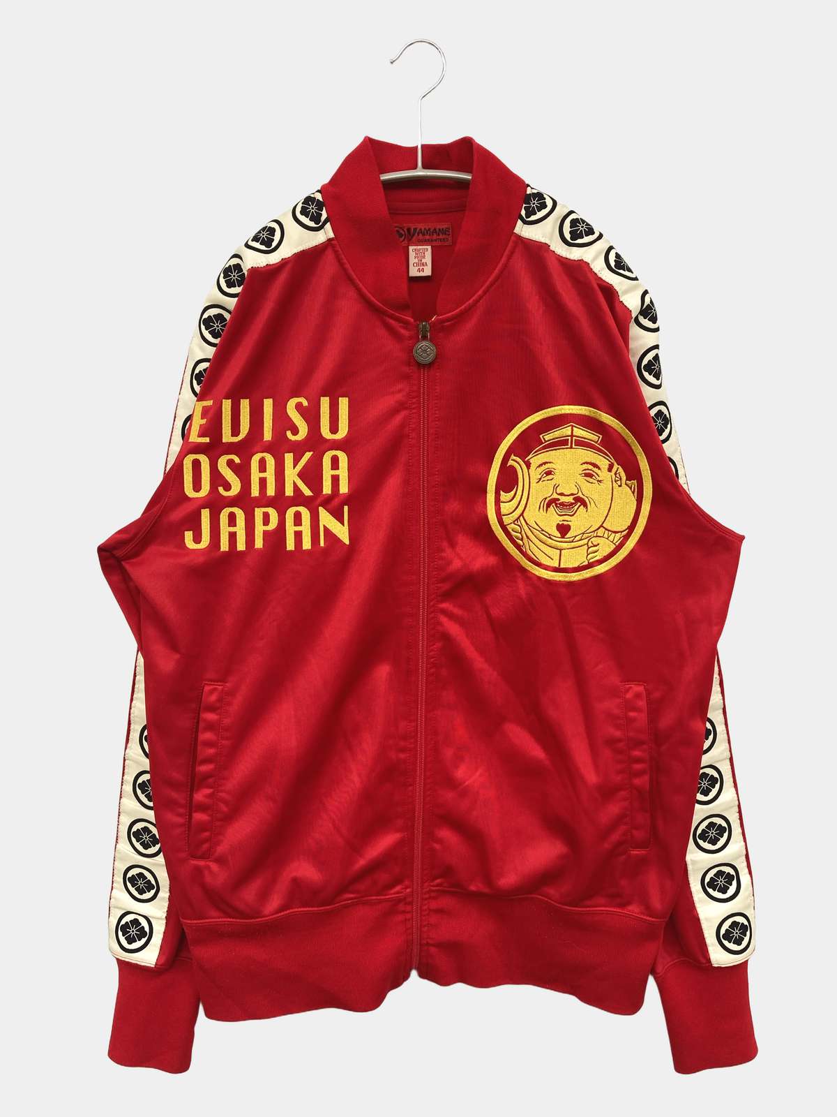【中古】YAMANE ジャージ/トラックジャケット 44 レッド メンズ