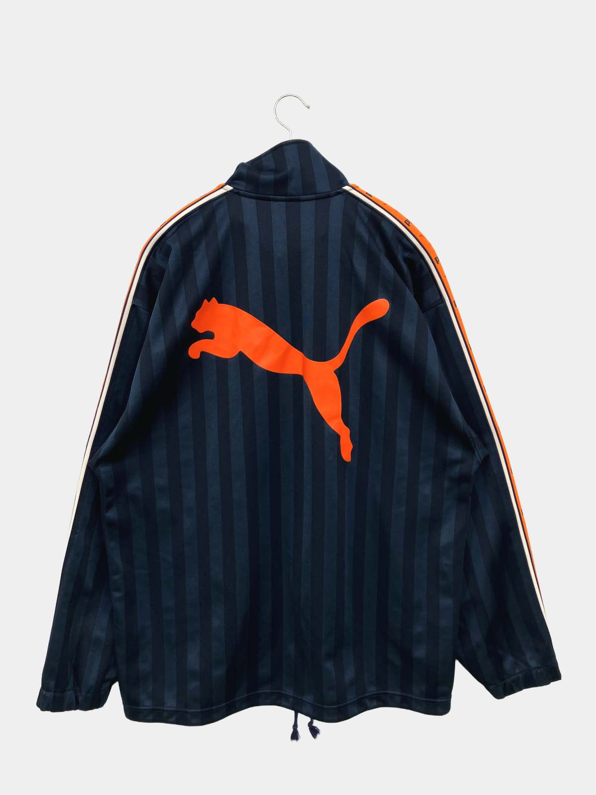 【中古】PUMA プーマ ジャージ/トラックジャケット S~M ネイビー メンズ ブランド...