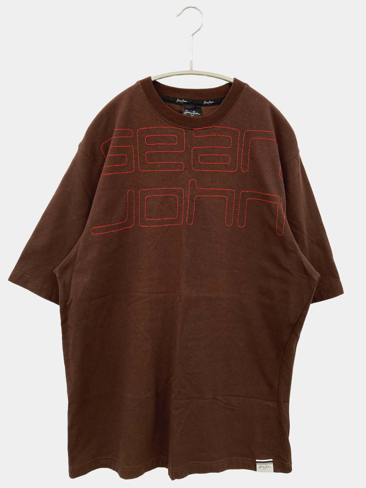 Sean John 赤 シャツ 未使用タグ付き Sean John 赤 シャツ 未使用タグ