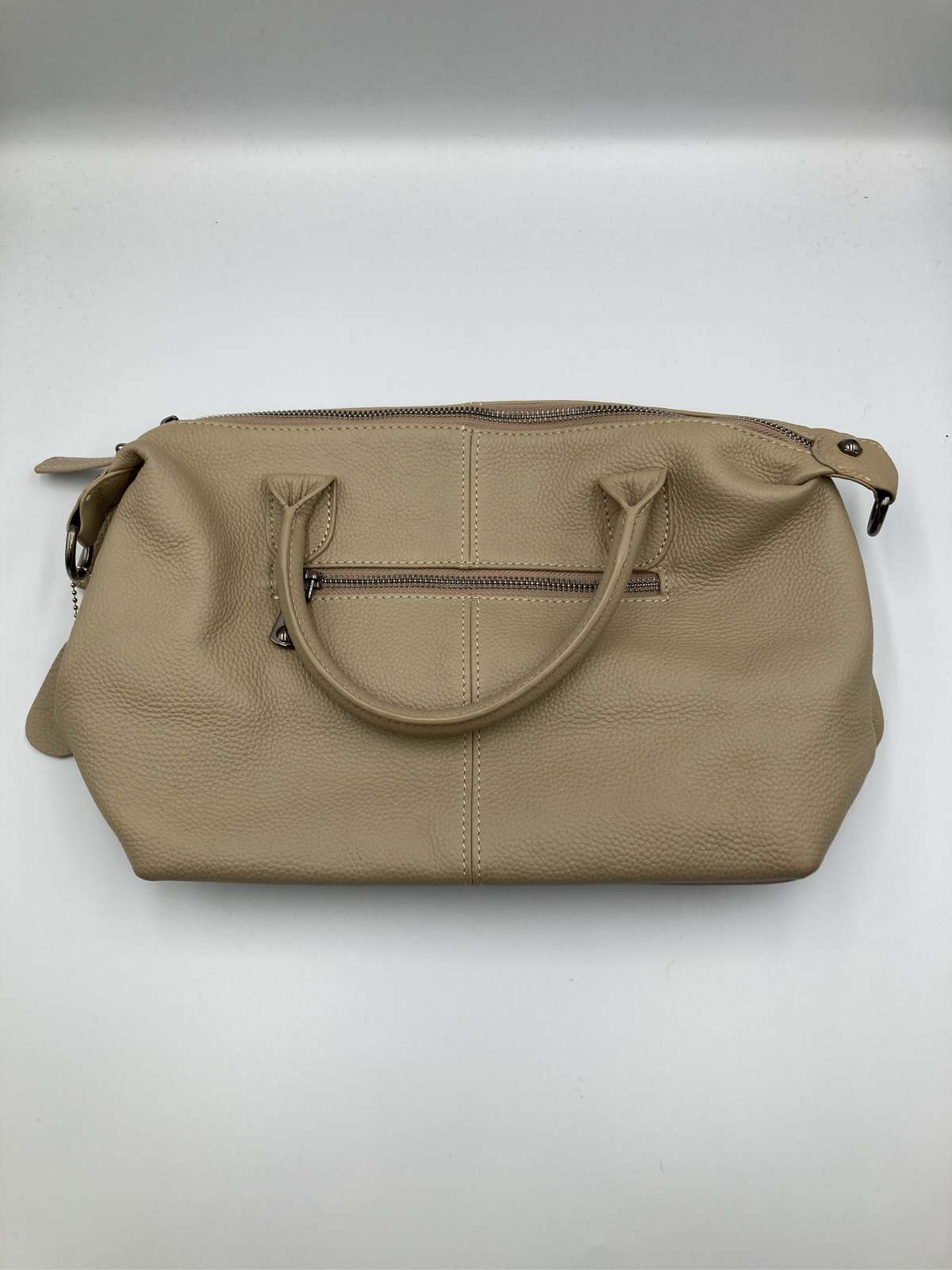 【中古】ハンドバッグ ベージュ レディース