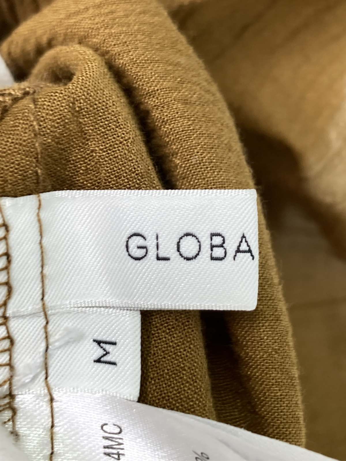 【中古】GLOBAL WORK グローバルワーク Tシャツ/カットソー M ブラウン 無地 Vネック 半袖 ショート丈 レディース digdig-10073200 digdig 楽天市場店 サンプル画像3