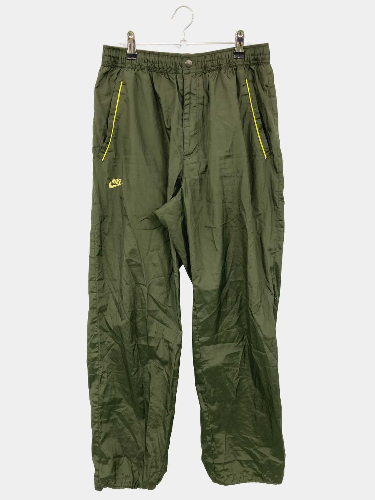 00s OLD NIKE ワイドナイロンカーゴパンツ モスグリーン オレンジ 楽天市場】ナイキ ナイロンパンツ（カラーグリーン）の通販