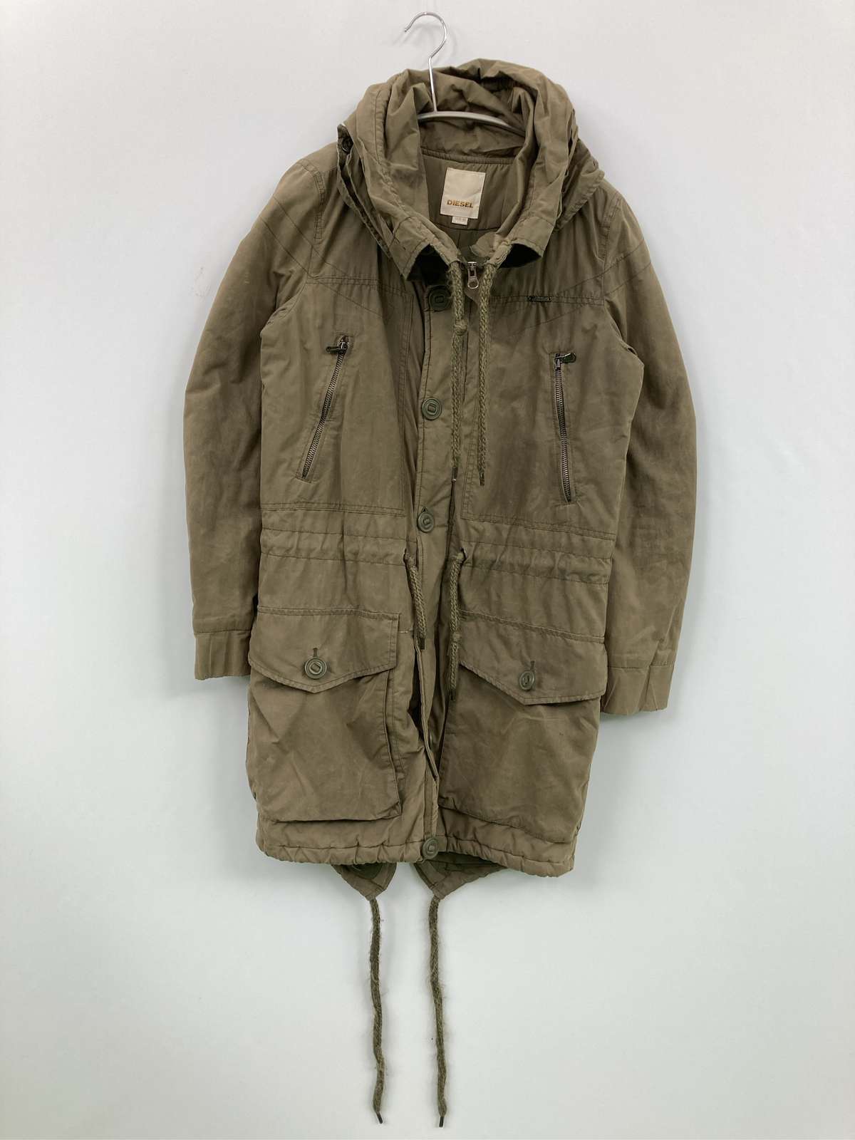 楽天市場】diesel ディーゼル モッズコートの通販
