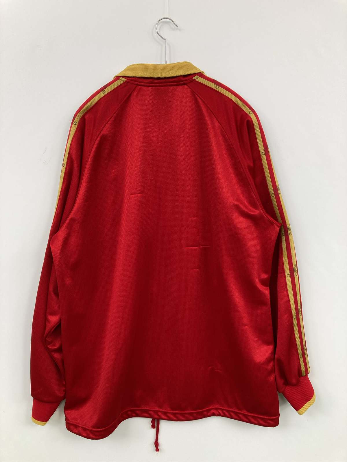 【中古】adidas アディダス ジャージ/トラックジャケット M レッド メンズ