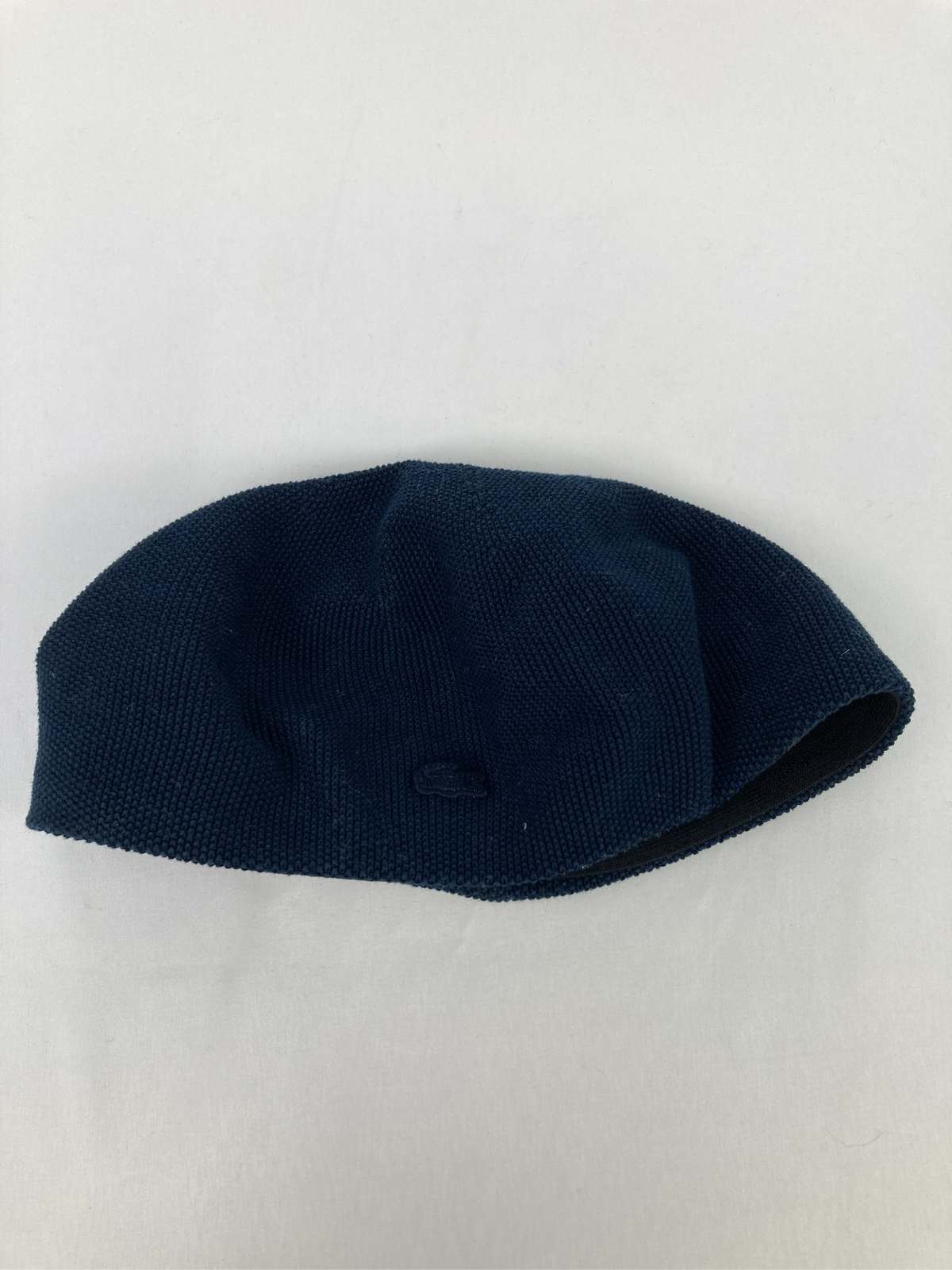 【中古】LACOSTE ラコステ ハンチング/ベレー帽 57cm ネイビー メンズ レディース