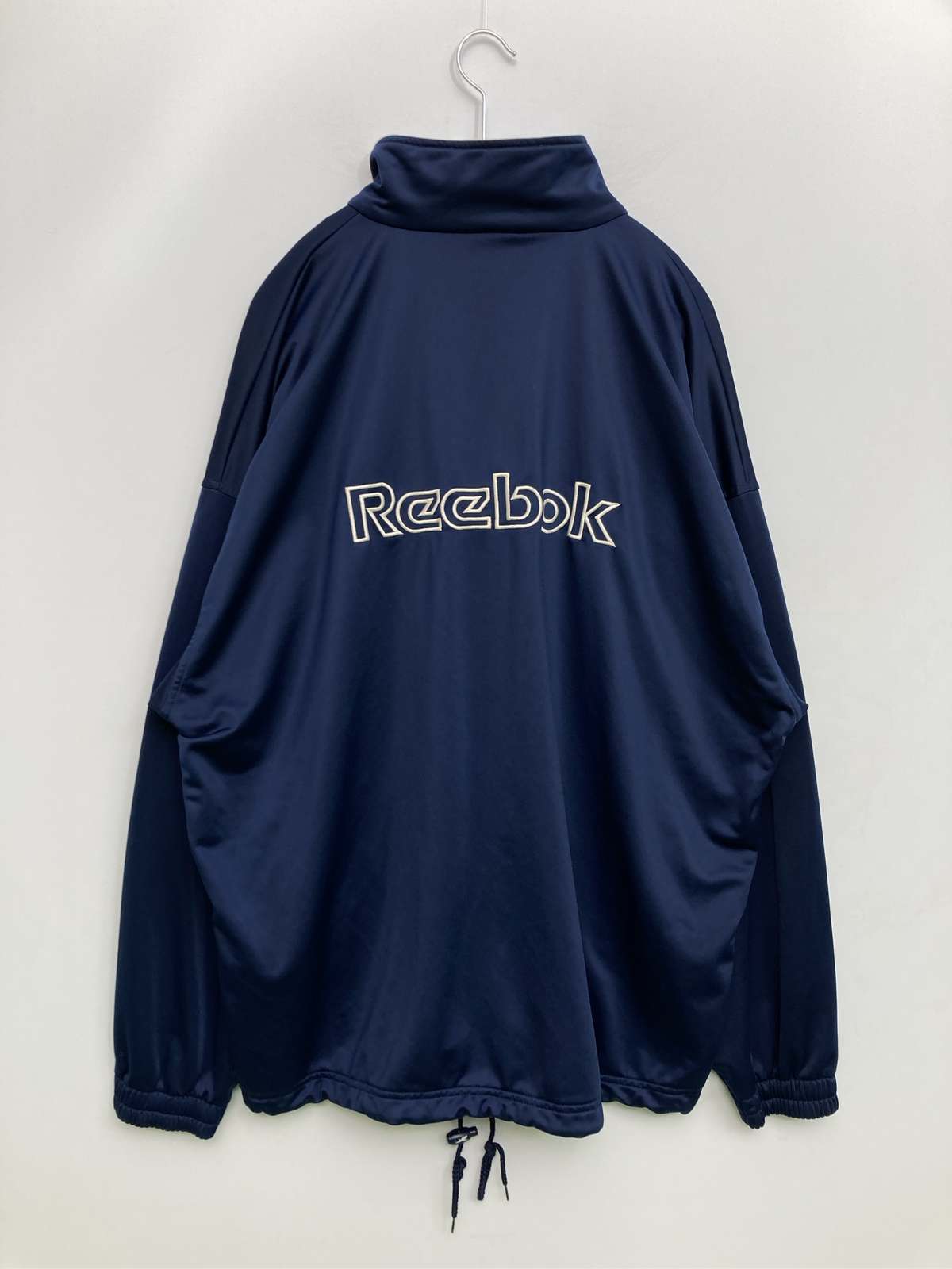 【中古】Reebok リーボック ジャージ/トラックジャケット XL ネイビー メンズ レデ...