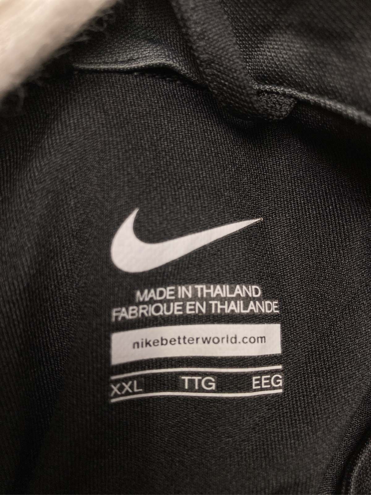 digdig 楽天市場店の【中古】NIKE ナイキ ジャージ/トラックジャケット XXL ブラック メンズ｜アングル3