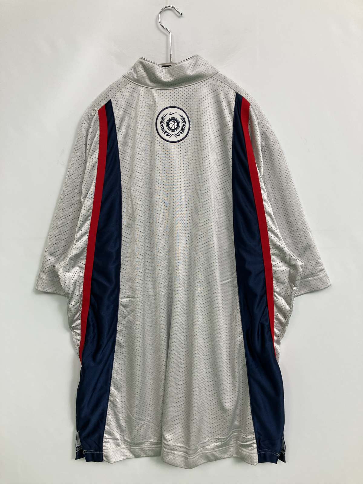【中古】NIKE ナイキ ジャージ/トラックジャケット XXL シルバー メンズ
