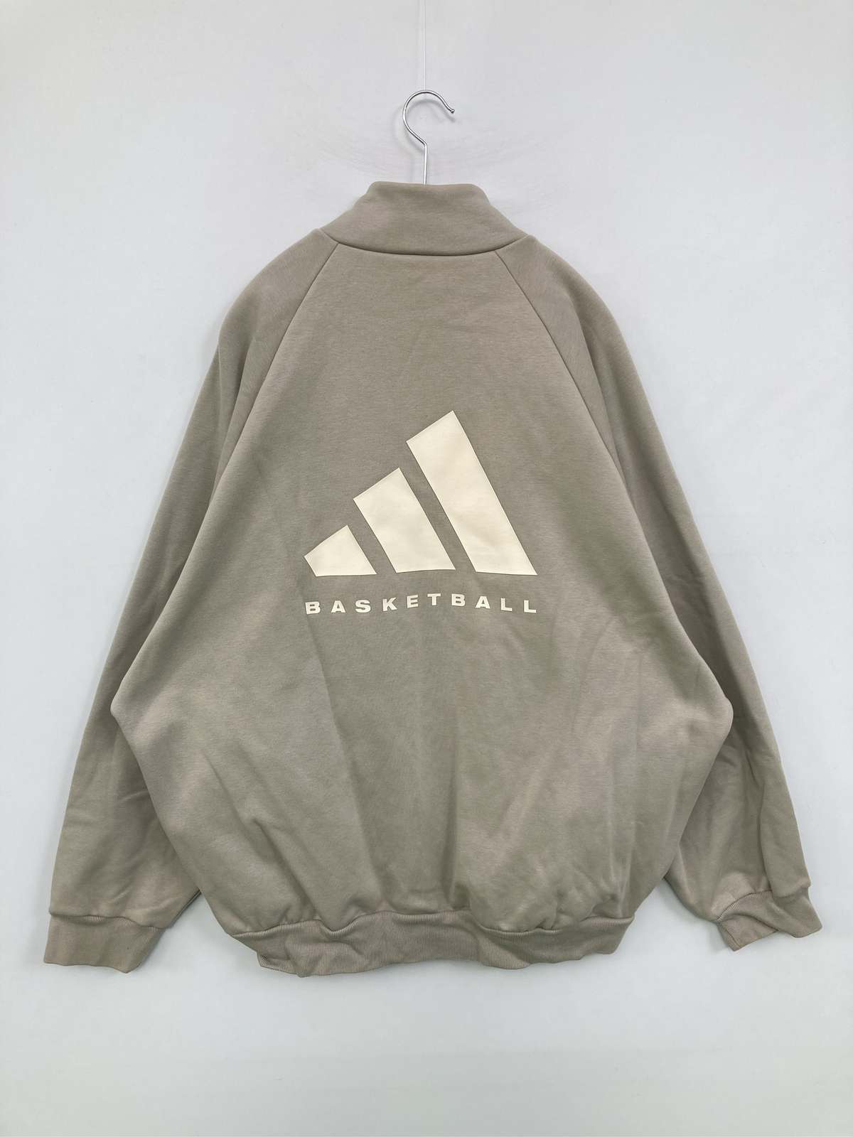 【中古】adidas アディダス ジャージ/トラックジャケット S ベージュ メンズ