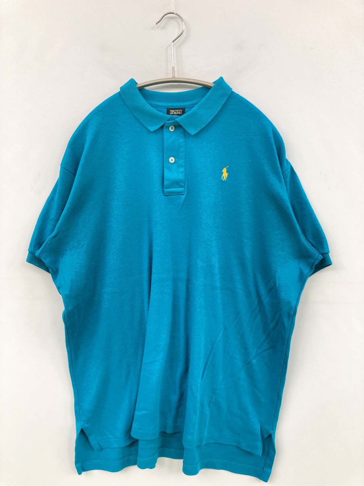 【中古】Polo by Ralph Lauren ポロバイラルフローレン ポロシャツ XL スカイブル...
