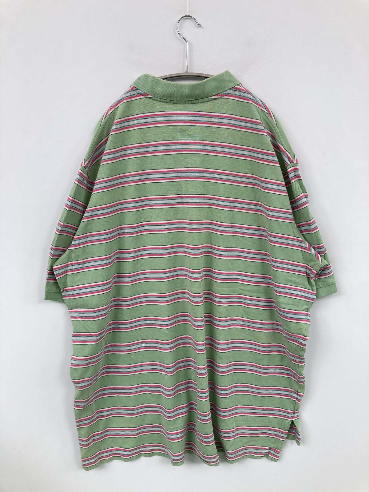 【中古】Polo by Ralph Lauren ポロバイラルフローレン ポロシャツ 2XLT ライトグ...